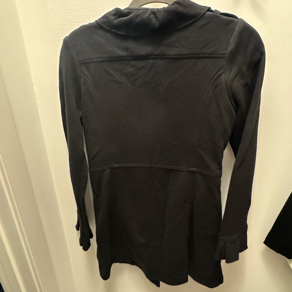 Black Ruffle Jacket - Picture 2 of 3
